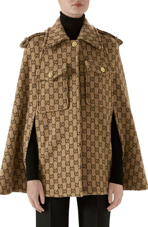 gucci cape jacket